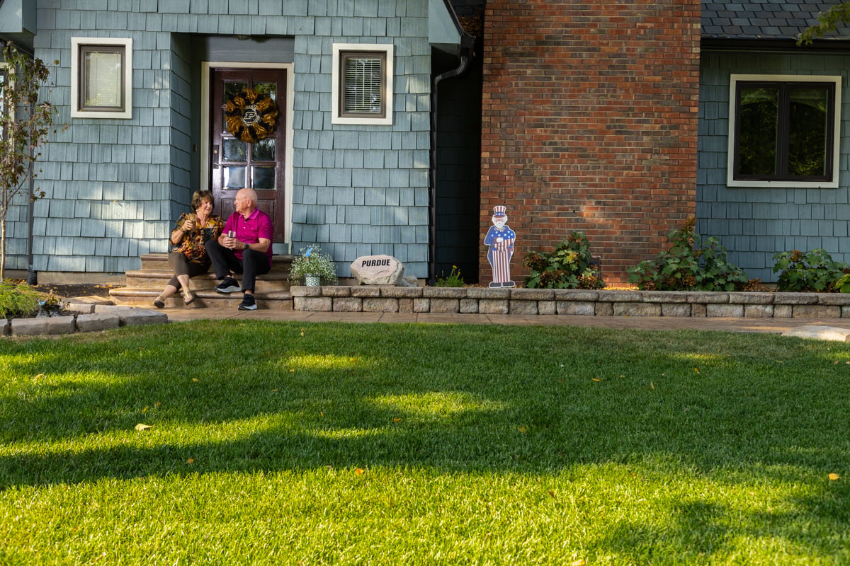 green lawns are built with fall lawn care