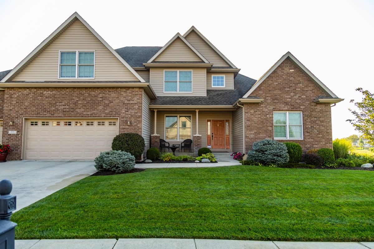 healthy lawn protected from summer patch thanks to a good lawn care program