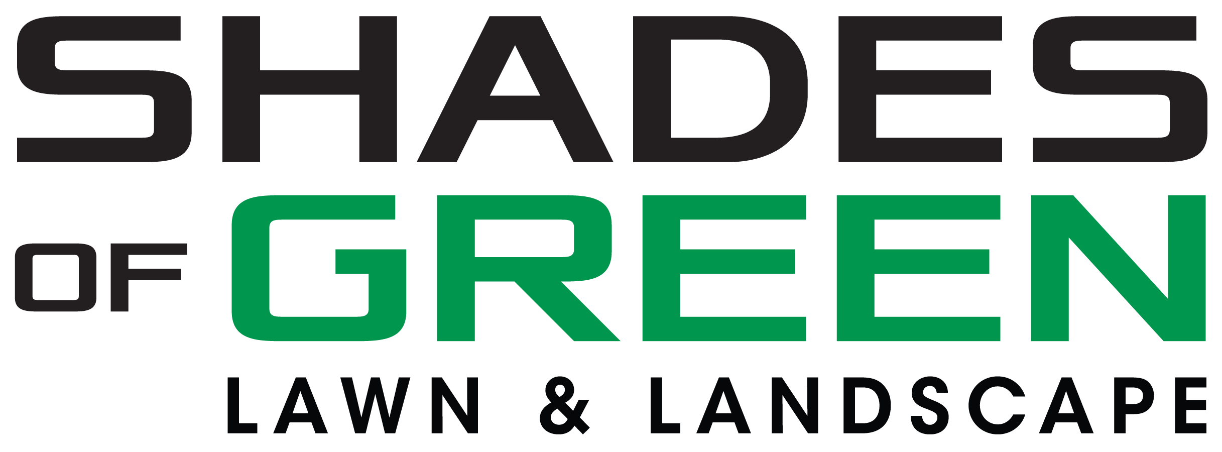 Shades of Green Lawn & Landscape logo